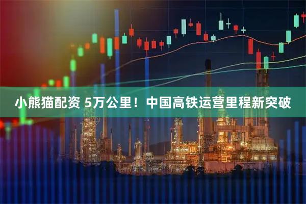 小熊猫配资 5万公里!中国高铁运营里程新突破